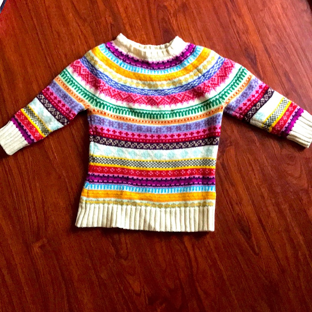 3/4 sleeve aprés ski sweater